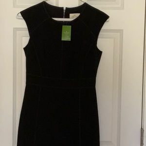 KATE SPADE black Sheath dress, size 4 NWT